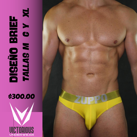 BRIEF ZUPPO AMARILLO