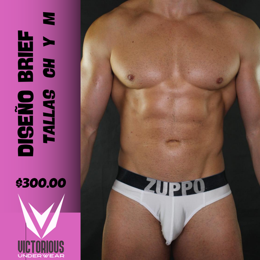 BRIEF ZUPPO  BLANCO