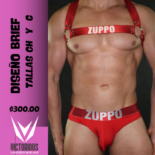 BRIEF ROJO