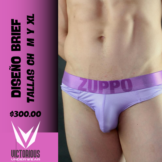 BRIEF ZUPPO MORADO